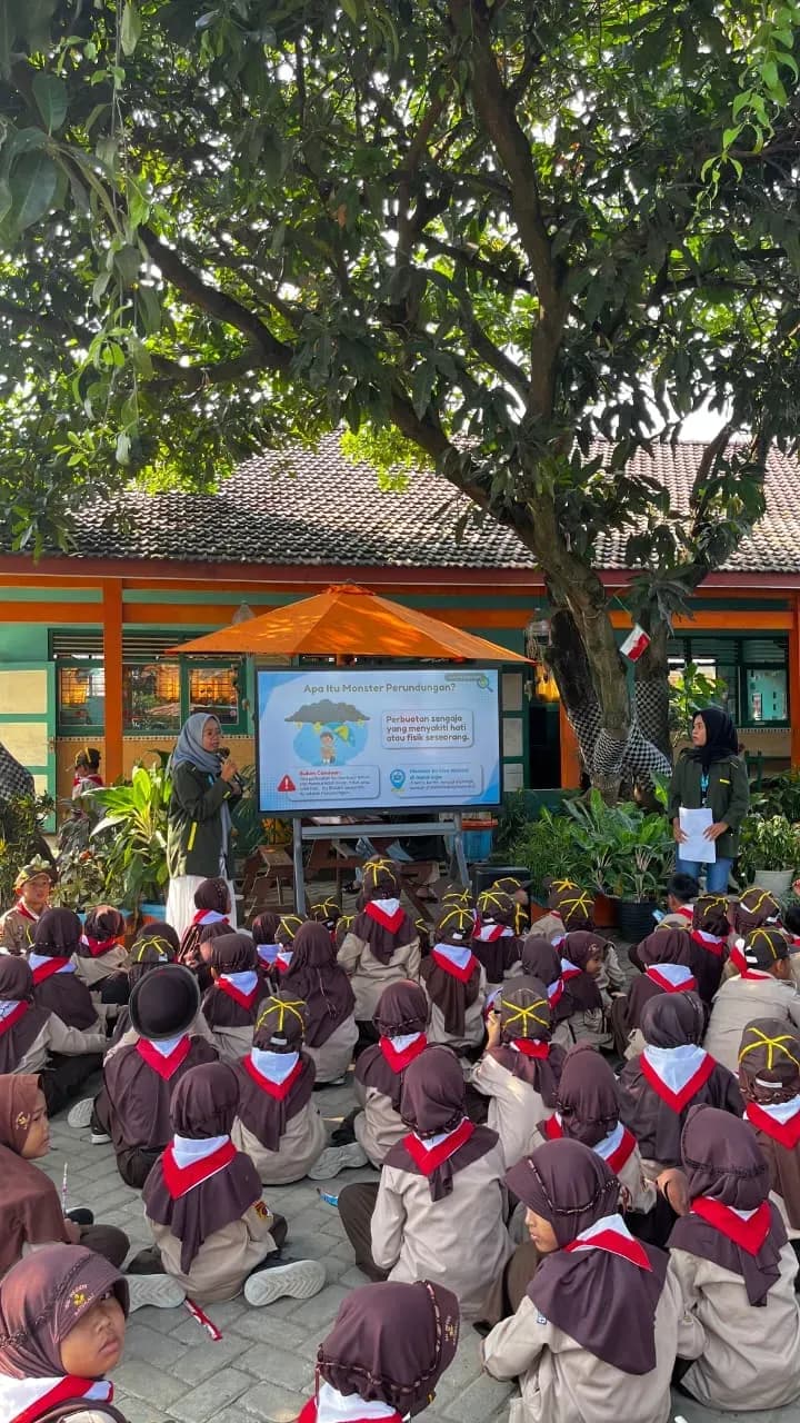 Suasana Sosialisasi di SDN Batukali